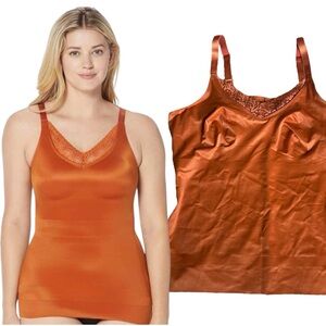 Ruby Ribbon 1810 Level 5 Ginger Snap Diva Lace Cami size 44 NEW
